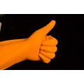 orange color household latex glove/Multi-use rubber glove